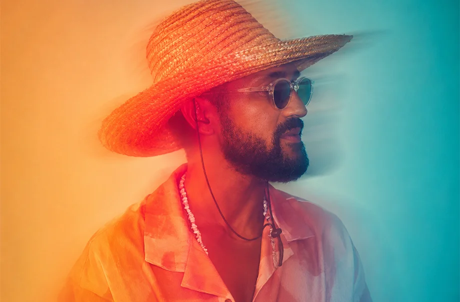 Portrait artistique d’Alex Du Pasquier dans l’univers visuel de The Shine Studio
